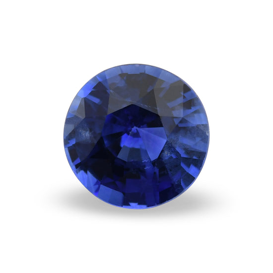 1.50 Carat Blue  Round Sapphire GWLAB
