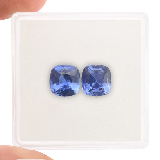 2.90 Carat Blue SRI LANKAN Cushion Sapphire
