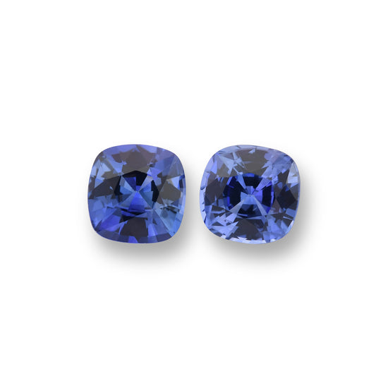 3.01 Carat Blue SRI LANKAN Cushion Sapphire