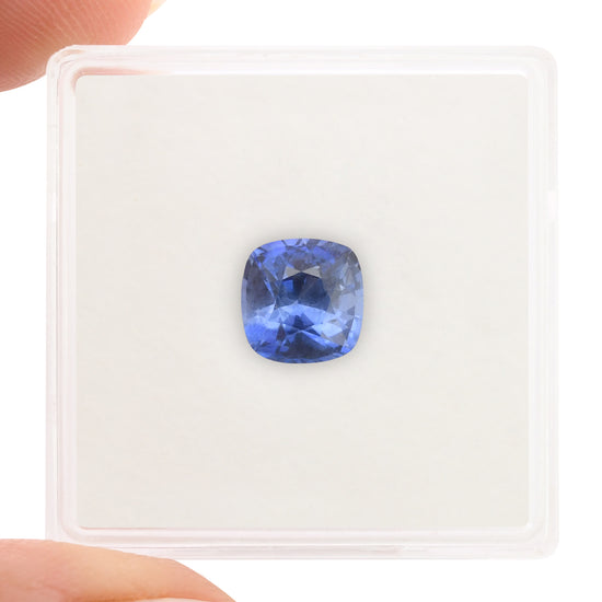 1.71 Carat Blue SRI LANKAN Cushion Sapphire