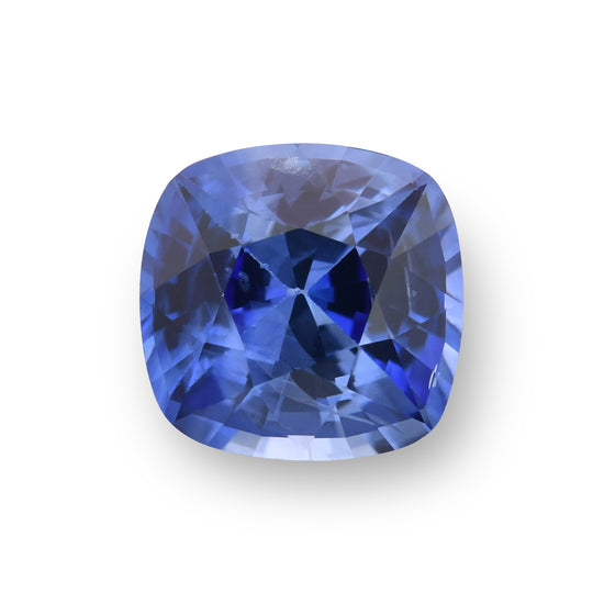 1.71 Carat Blue SRI LANKAN Cushion Sapphire