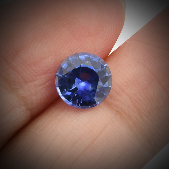 1.72 Carat Blue SRI LANKAN Round Sapphire