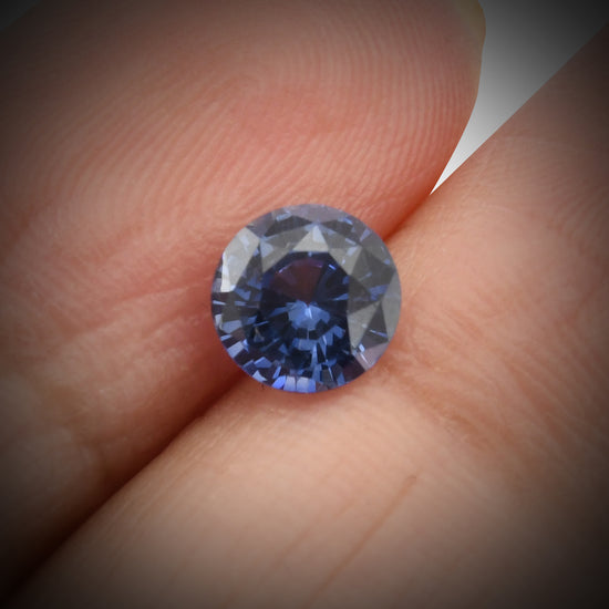 1.18 Carat Blue SRI LANKAN Round Sapphire
