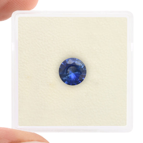 1.04 Carat Blue SRI LANKAN Round Sapphire