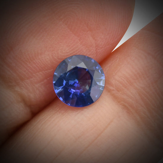 1.19 Carat Blue SRI LANKAN Round Sapphire