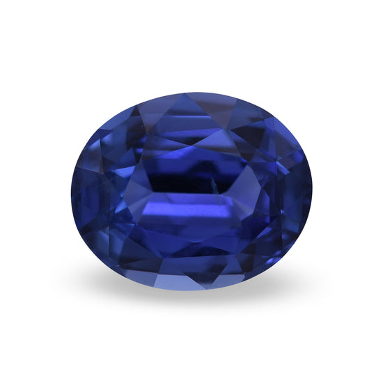 4.31 Carat Blue SRI LANKAN Oval Sapphire CD