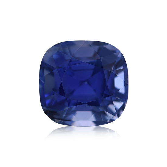 6.79 Carat Blue MADAGASCAR Cushion Sapphire CD
