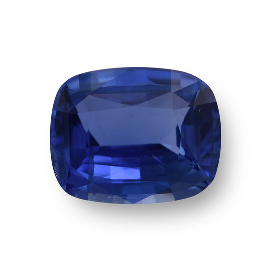 4.20 Carat Blue MADAGASCAR Cushion Sapphire CD