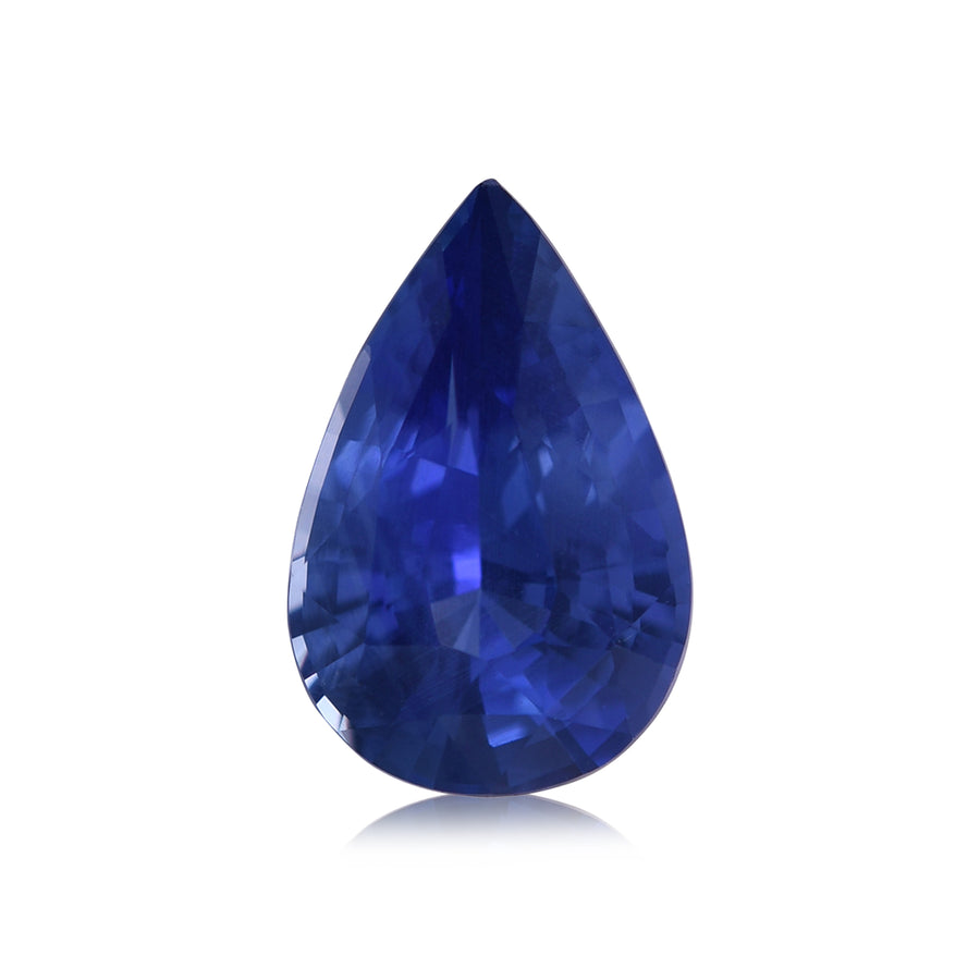 Zaffiro Blu SRI LANKA a Goccia da 2,04 Carati CD