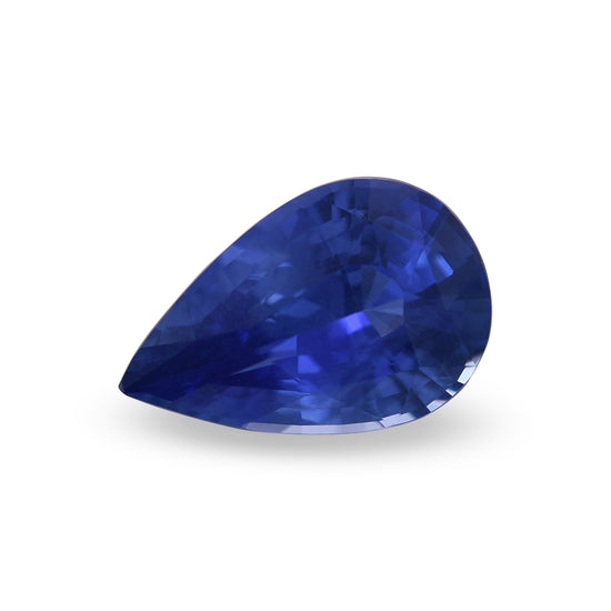 2.04 Carat Blue SRI LANKAN Pear Sapphire CD