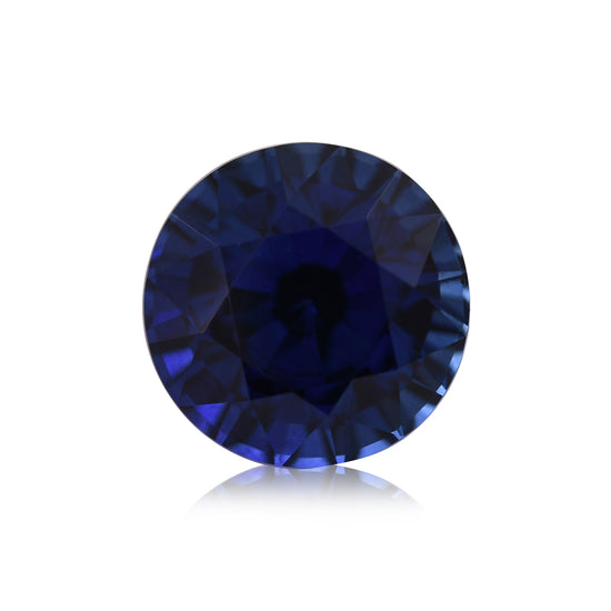 3.29 Carat Blue SRI LANKAN Round Sapphire CD