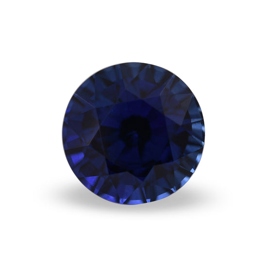 3.29 Carat Blue SRI LANKAN Round Sapphire CD