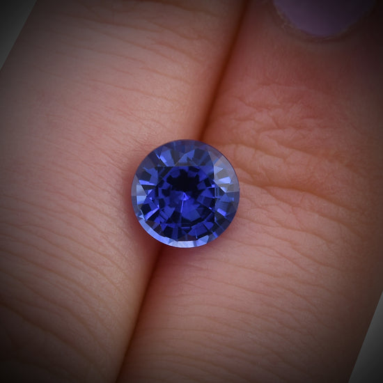 1.99 Carat Blue SRI LANKAN Round Sapphire