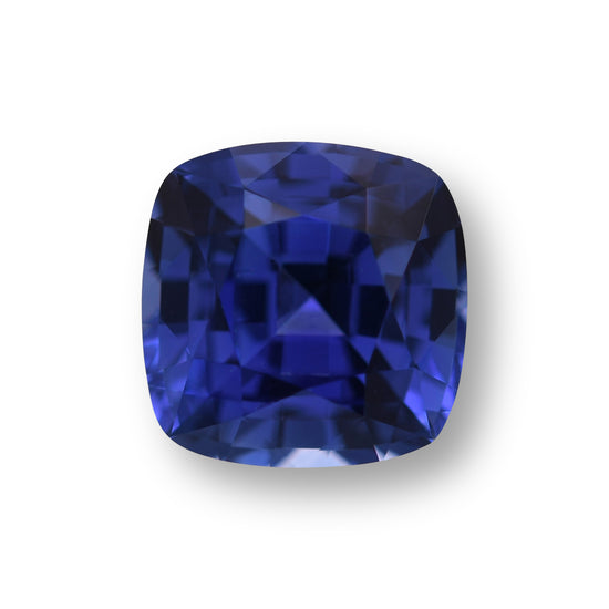 1.36 Carat Blue SRI LANKAN Sq. Cushion Sapphire