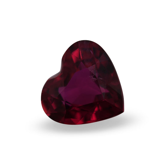 2.08 Carat Red MOZAMBIQUE Heart Ruby CD