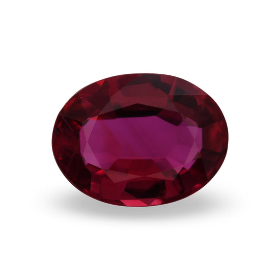 2.02 Carat Red MOZAMBIQUE Oval Ruby CD