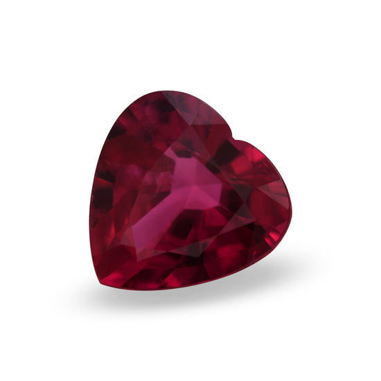 1.09 Carat Red MOZAMBIQUE Heart Ruby