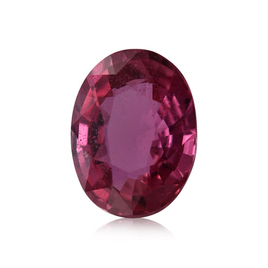 1,31 Karat Pink MADAGASKAR Oval Saphir CD