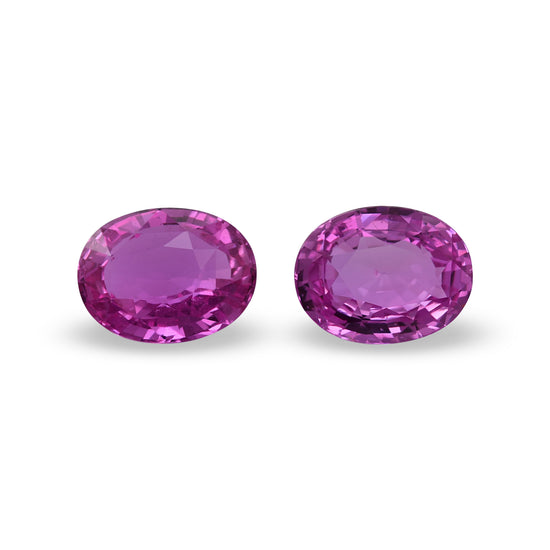 8.60 Carat Pink MADAGASCAR Oval Sapphire CD