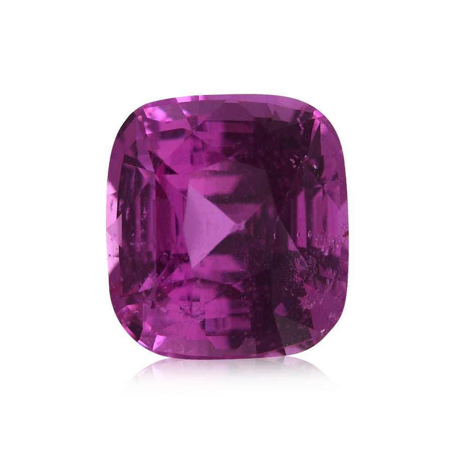 3.22 Karat Pink MADAGASKAR Cushion Saphir CD