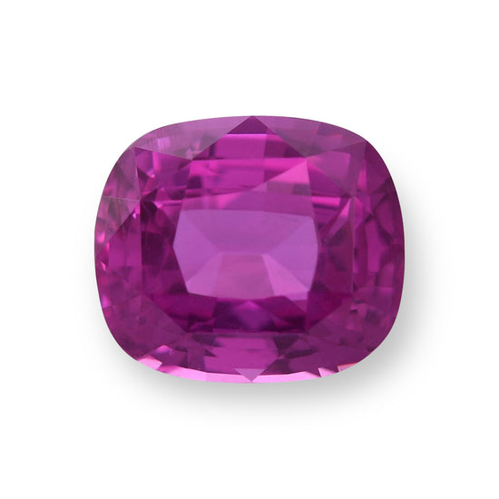 2.63 Carat Pink MADAGASCAR Cushion Sapphire