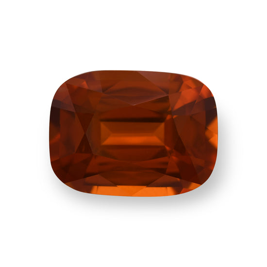 7.33 Carat Orange SRI LANKAN Cushion Sapphire CD