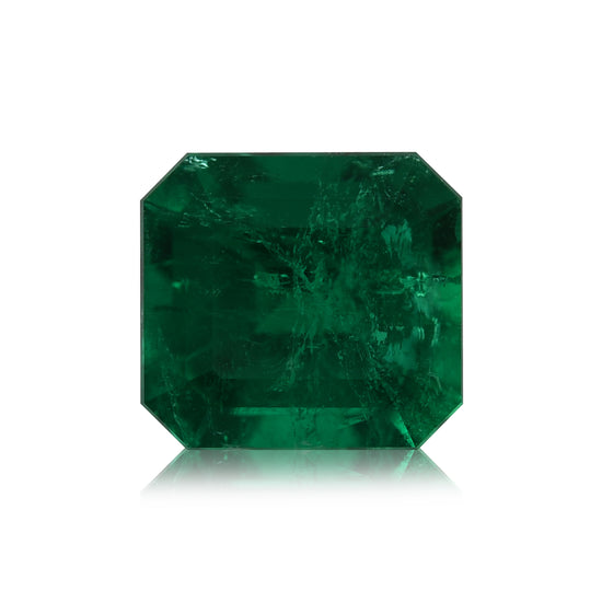1.37 Carat Green COLOMBIAN Emerald Emerald  CD