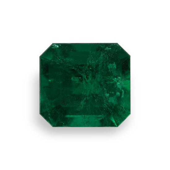 1.37 Carat Green COLOMBIAN Emerald Emerald  CD