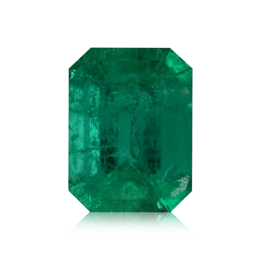 1.06 Carat Green COLOMBIAN Emerald Emerald MUZO & CD