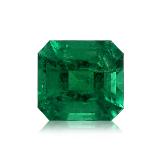 1.30 Carat Vivid Green COLOMBIAN Emerald Emerald CD and Muzo