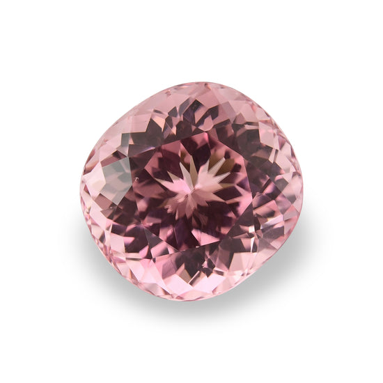 6.97 Carat Pink  Cushion Tourmaline