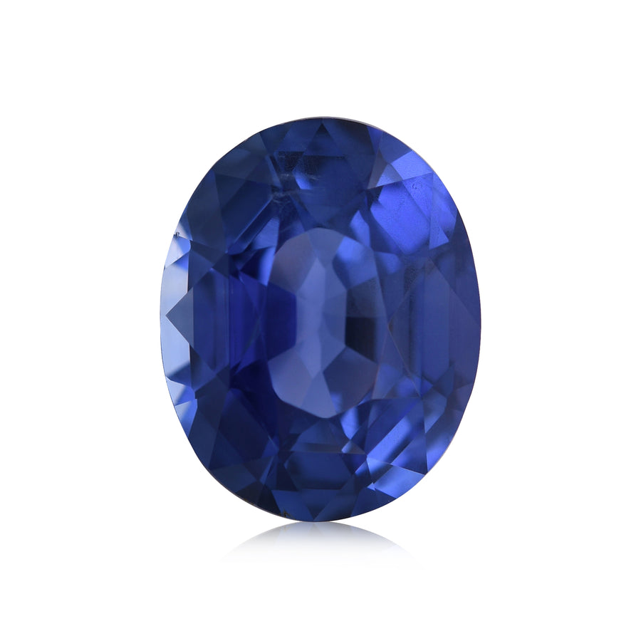 Zaffiro ovale blu dello SRI LANKA da 7,51 carati AGL