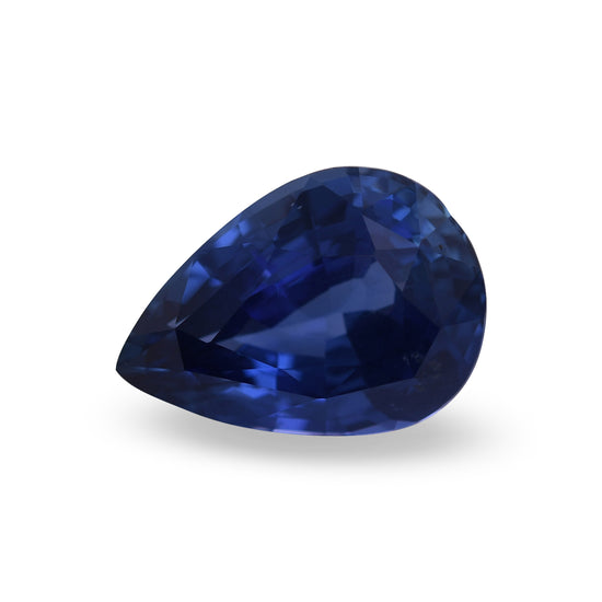 6.05 Carat Blue SRI LANKAN Pear Sapphire CD