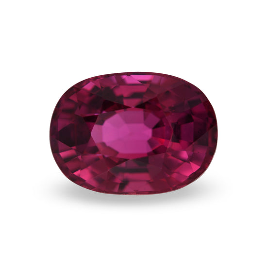 3.10 Carat Red MOZAMBIQUE Oval Ruby CD