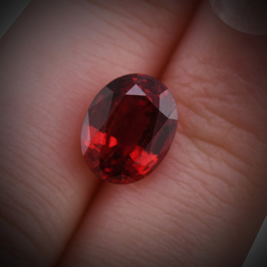5.38 Carat Red TANZANIAN Oval Ruby CD