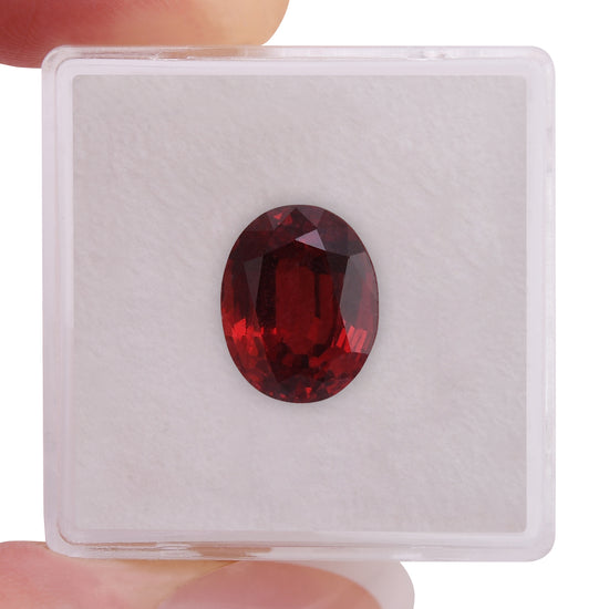 5.38 Carat Red TANZANIAN Oval Ruby CD