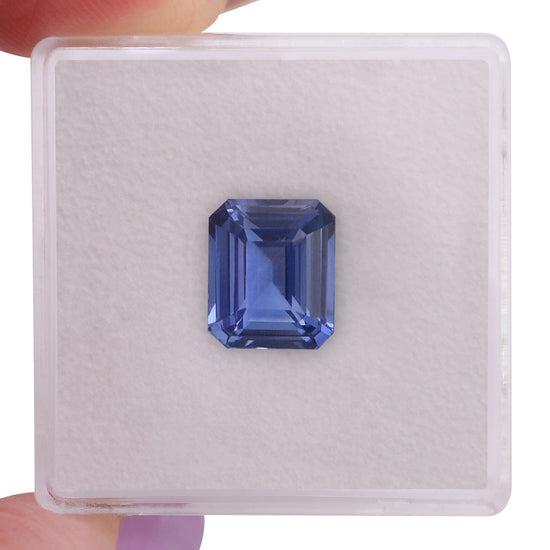 3.52 Carat Blue SRI LANKAN Emerald Sapphire CD