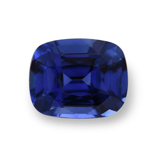 3.26 Carat Blue SRI LANKAN Cushion Sapphire CD