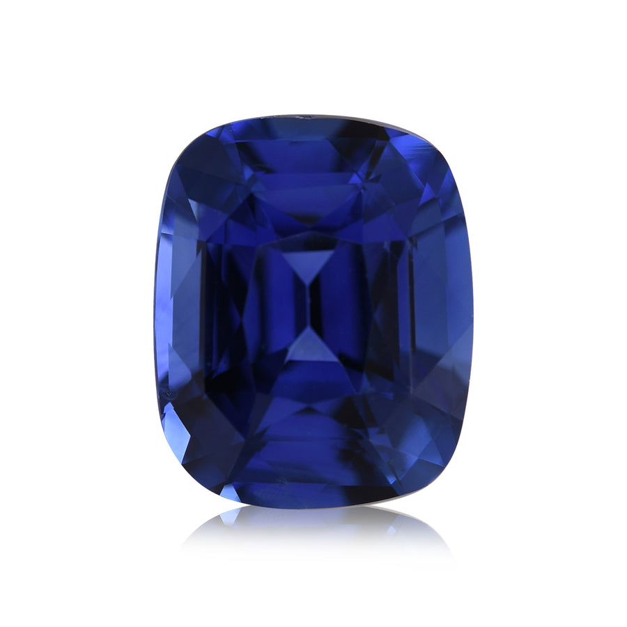 Zaffiro a cuscino blu dello SRI LANKA da 3,26 carati CD