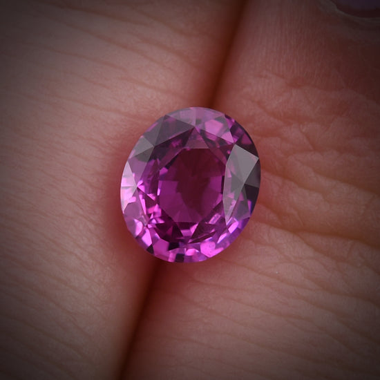 2.04 Carat Pink MADAGASCAR Oval Sapphire