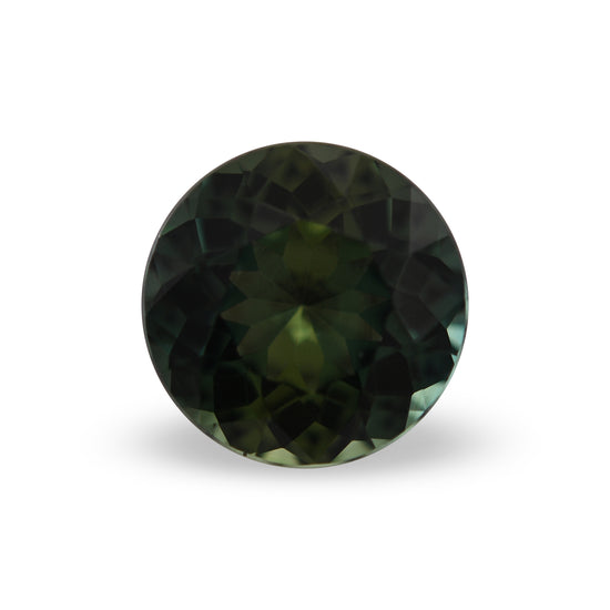 1.53 Carat Green MADAGASCAR Round Sapphire