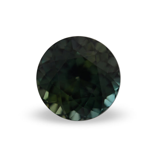 1.22 Carat Green MADAGASCAR Round Sapphire
