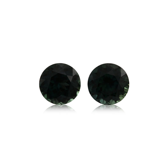 2.37 Carat Green MADAGASCAR Round Sapphire