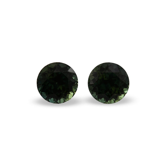 3.13 Carat Green MADAGASCAR Round Sapphire