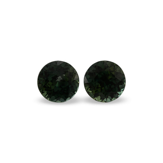 2.18 Carat Green MADAGASCAR Round Sapphire