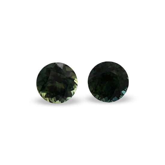3.09 Carat Green MADAGASCAR Round Sapphire