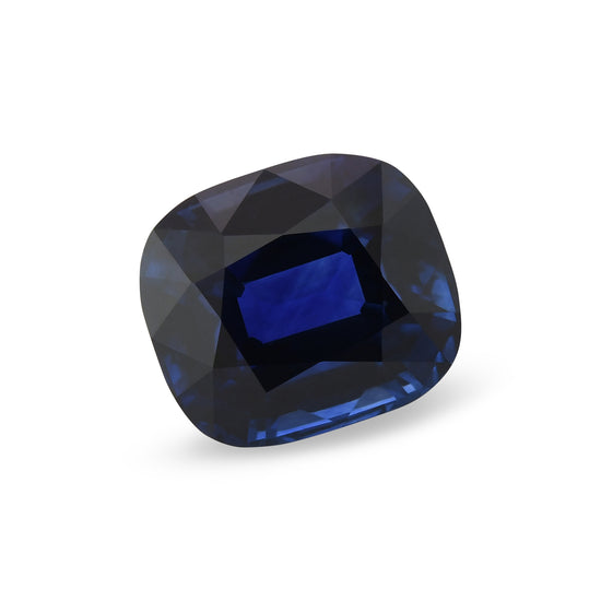 5.26 Carat Blue SRI LANKA Cushion Sapphire GRS