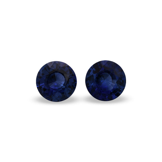 2.58 Carat Blue SRI LANKAN Round Sapphire