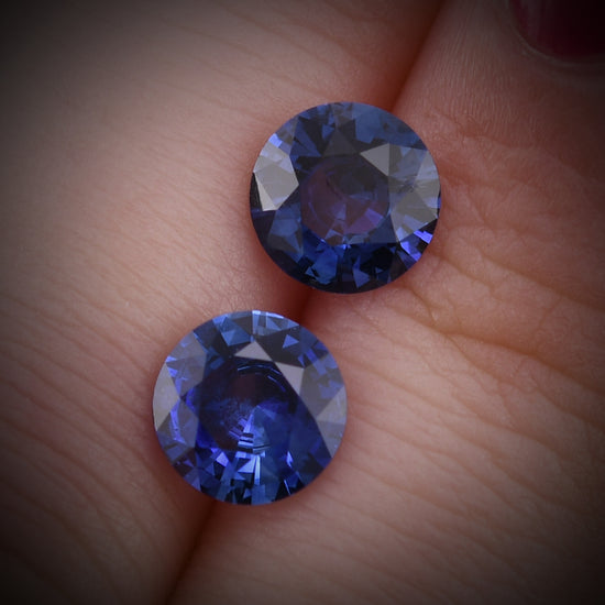 2.58 Carat Blue SRI LANKAN Round Sapphire