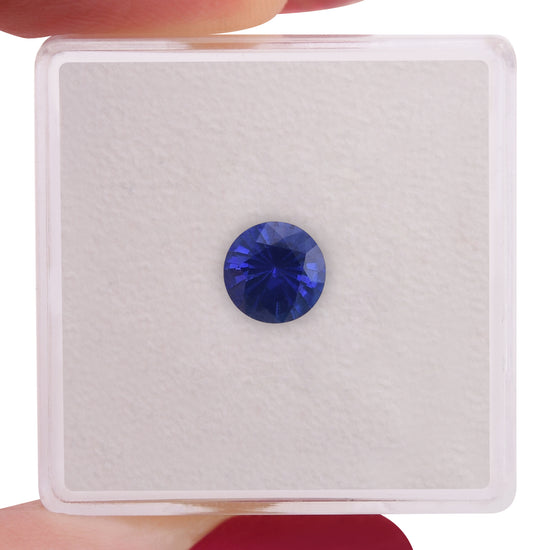 1.08 Carat Blue SRI LANKAN Round Sapphire